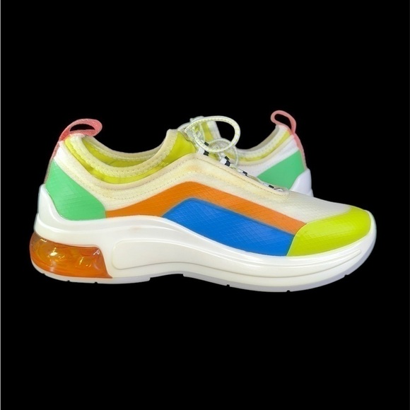 Steve Madden Colourblock Lace-Up Sneakers with Pull-Tabs Women’s Size: 6M - Picture 6 of 8